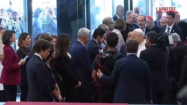 Roma: Papa, Mattarella e Meloni alla Fao