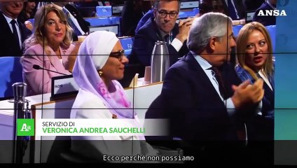 Tajani: "Necessario alleviare sofferenza del popolo dei gazawi"