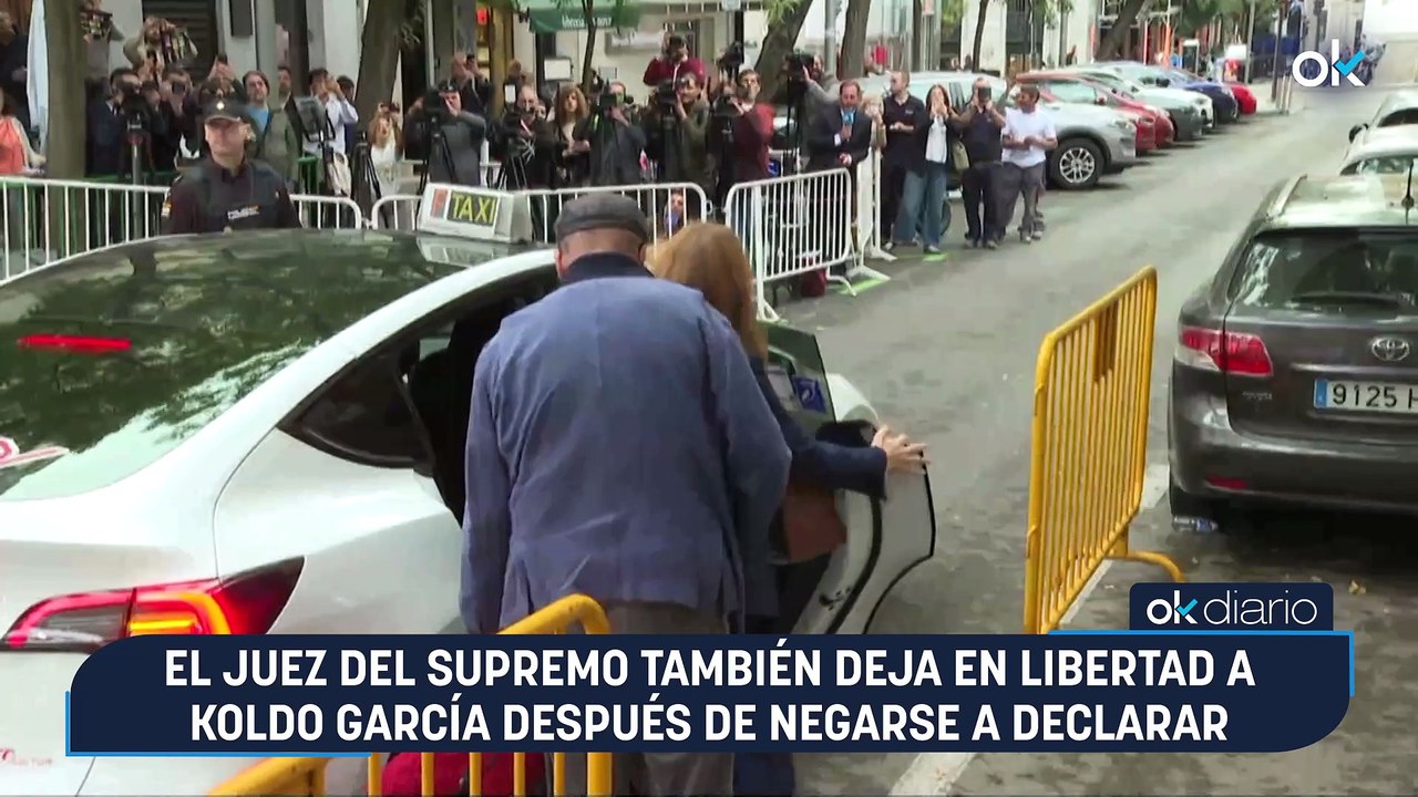 El juez del Supremo también deja en libertad a Koldo García después de negarse a declarar