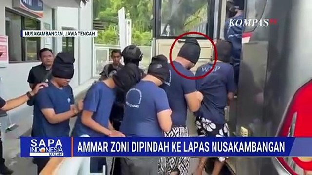 Napi High Risk! Ammar Zoni Dipindahkan ke Lapas Nusakambangan dengan Pengamanan Super Ketat