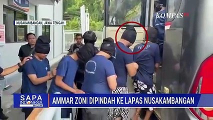 Napi High Risk! Ammar Zoni Dipindahkan ke Lapas Nusakambangan dengan Pengamanan Super Ketat