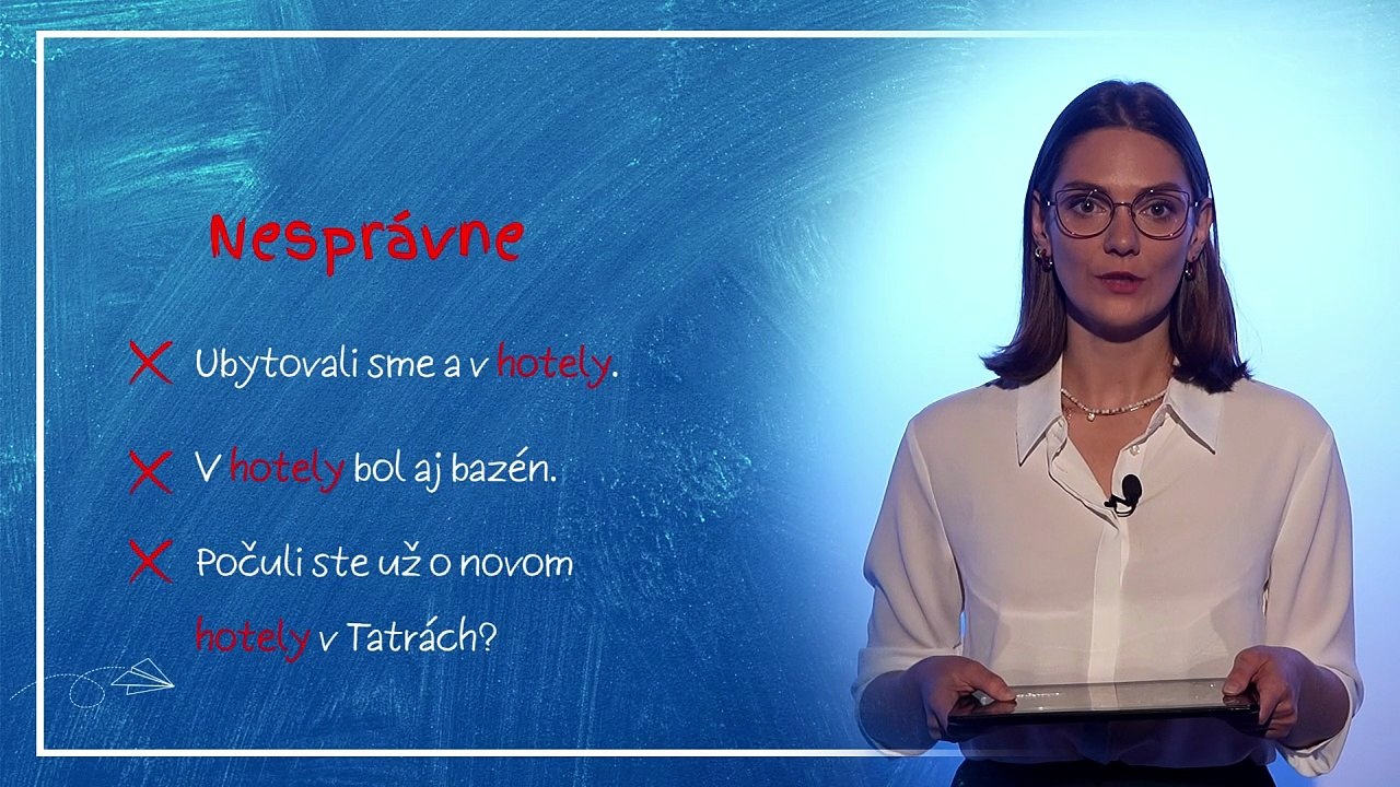 POSVIEŤME SI NA SLOVENČINU: V hoteli VS dva hotely