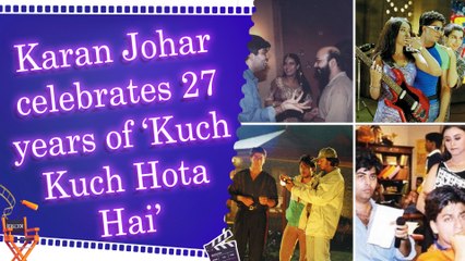 Karan Johar shares ‘candid moments’ from ‘Kuch Kuch Hota Hai’ as film turns 27