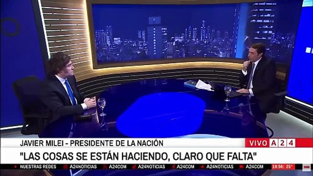 Javier Milei: No creo que José Luis Espert tenga vínculos narco