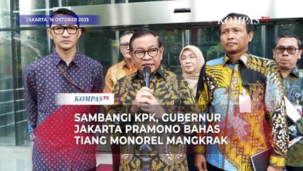 Pramono Datangi KPK Konsultasi Rencana Bongkar Tiang Monorel Mangkrak