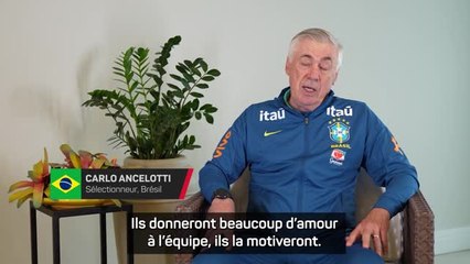 Brésil - Ancelotti sur la Coupe du Monde : "Notre responsabilité est de gagner"