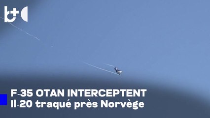 Deux F‑35 de l’OTAN suivent un avion russe près de la Norvège, mission d’espionnage
