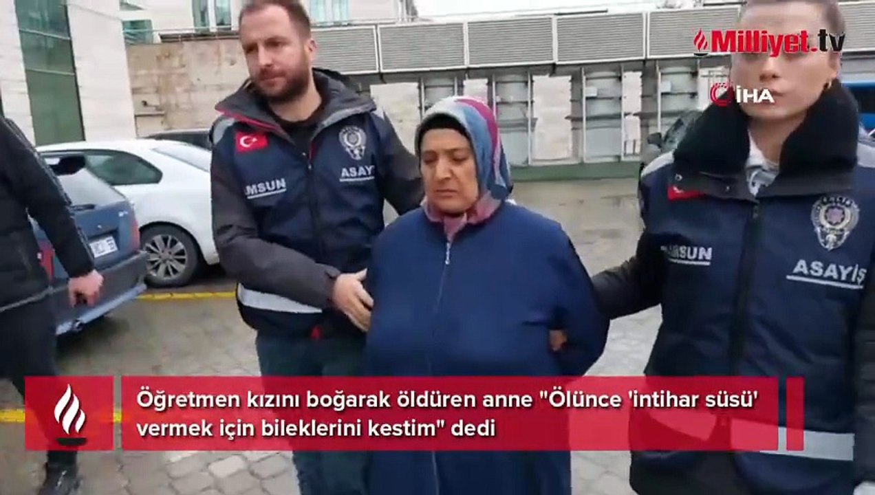 Öğretmen kızını canice katleden anneden korkunç...