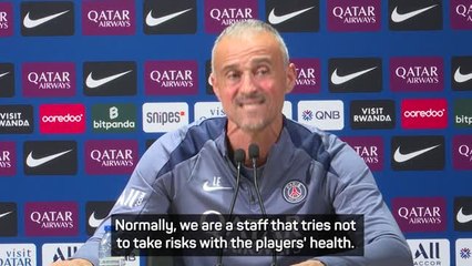 Enrique unsure about Dembele's PSG return