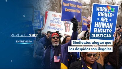 Jueza bloquea despidos ordenados por Trump