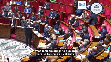 Primeiro-ministro francês Lecornu sobrevive a dois votos de desconfiança e mantém-se no governo