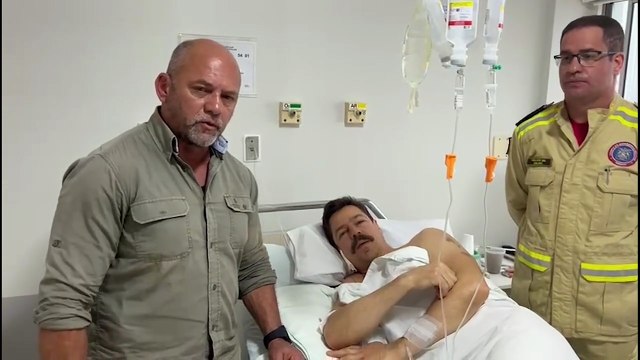 Herói: Sargento Migliorini recebe visita do Secretário de Segurança e agradecimento do Governador