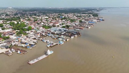 BRAZIL BELÉM DO PARÁ VIEW FROM ABOVE
