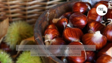 Castañas asada en casa igual que las de la calle: la receta de Arguiñano con la que quedan perfectas