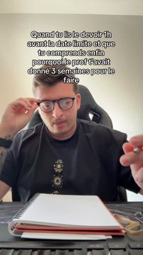 C’est foutu pour moi les amis mdr #pourtoi #humour #drole #examen