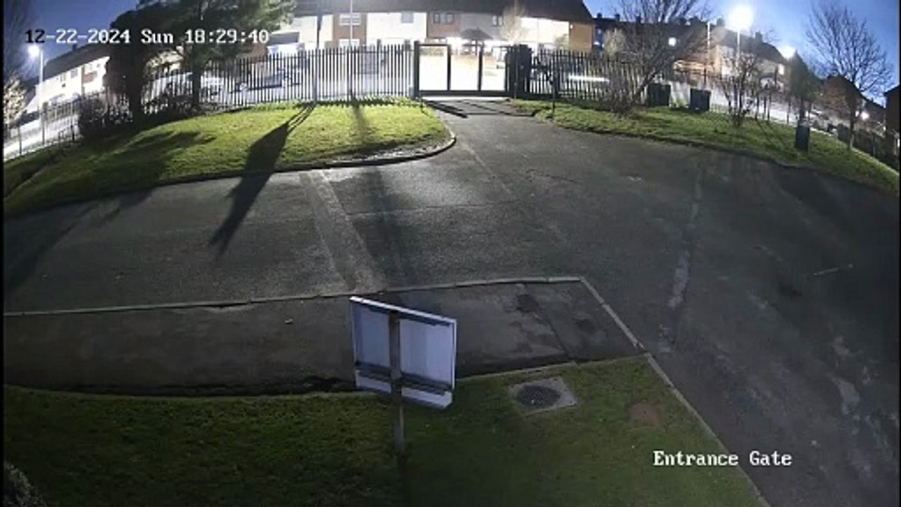 Police release footage of a car stolen in Wigan which hit a teenager, causing 'catastrophic' injuries