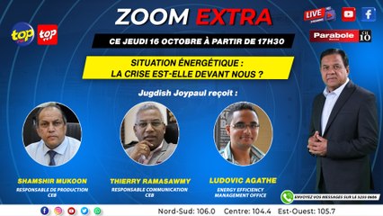 ZOOM EXTRA: ⚡ Situation Énergétique : la crise est-elle devant nous ? ⚡