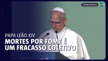 Papa Leão XIV: morte de milhões de pessoas vítimas da fome é um 'fracasso coletivo'