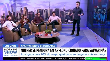 Mulher se PENDURA em ar-condicionado para SALVAR FAMÍLIA de INCÊNDIO em Cascavel; SAIBA MAIS