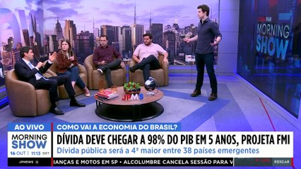 FMI PROJETA DÍVIDA PÚBLICA do Brasil acima de 98% do PIB até 2030; ENTENDA com Pablo Spyer