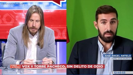 Tremendo zasca de José Ángel Antelo (Vox) a Pablo Fernández (Podemos): “Ni tú te crees el argumentario”