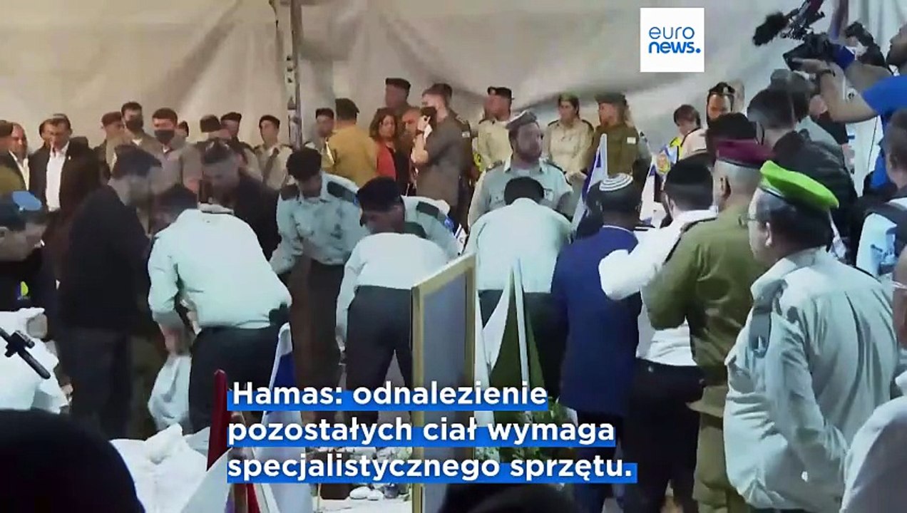 Wojna w Gazie: Izrael otrzymał ciała kolejnych dwóch zakładników