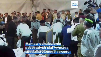 Wojna w Gazie: Izrael otrzymał ciała kolejnych dwóch zakładników