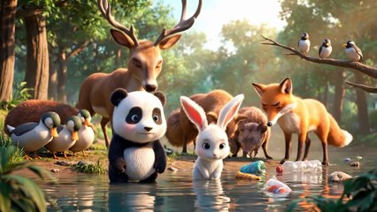 The River’s Cry 🌊 – Will Poko & Pipi Bring Back Clean Water? | Poko & Pipi Tales