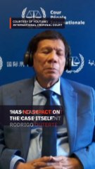 Prosecutor’s removal from Duterte case has ‘no impact’ – ICC