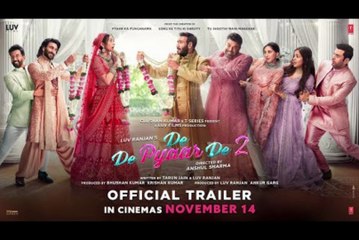 De De Pyaar De 2 Official Trailer: Ajay Devgn & R. Madhavan’s Romantic Comedy 🌟