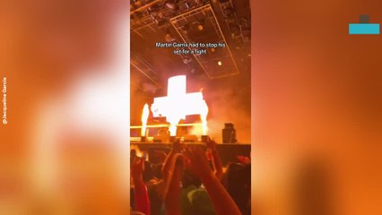 Martin Garrix Stops Set to Break Up Crowd Fight