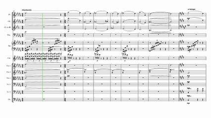 Orchestral Music dedicated to Jinjing Yang on 2019.8.31 (Horizontal complete score)