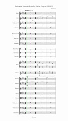 Orchestral Music dedicated to Jinjing Yang on 2019.8.31 (Vertical complete score)