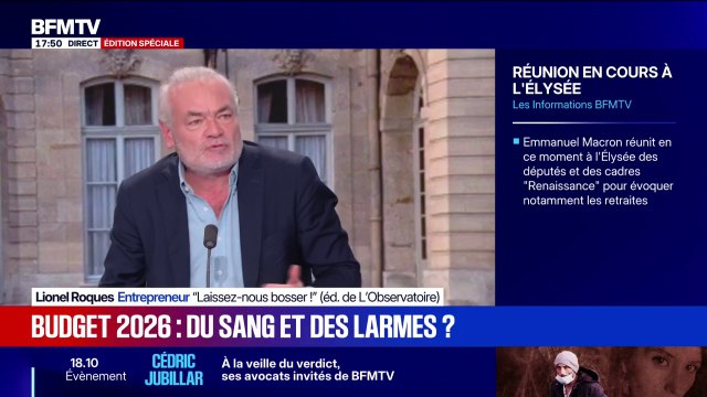 Budget 2026: A part mai 1981, on a jamais vu un budget aussi anti-entreprises , regrette Lionel Roques, entrepreneur