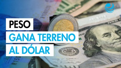 Peso mexicano se fortalece ante el dólar por expectativa de recortes en EU