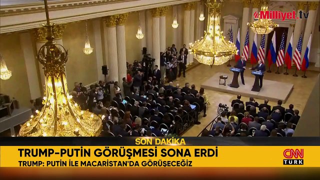 Trump ile Putin'den kritik görüşme! Üst düzey toplantı kararı