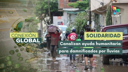 Abren centros de acopio para afectados por lluvias en México