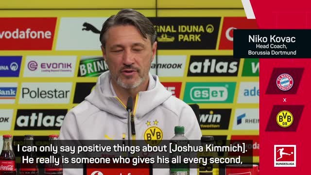 Kovac lauds Kimmich as best midfielder in Germany