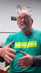 Chris Collin is our local hero after 50 years as a Samaritan