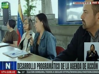 Caracas | Fortalecen los órganos del estado con el desarrollo programático de la agenda de acción