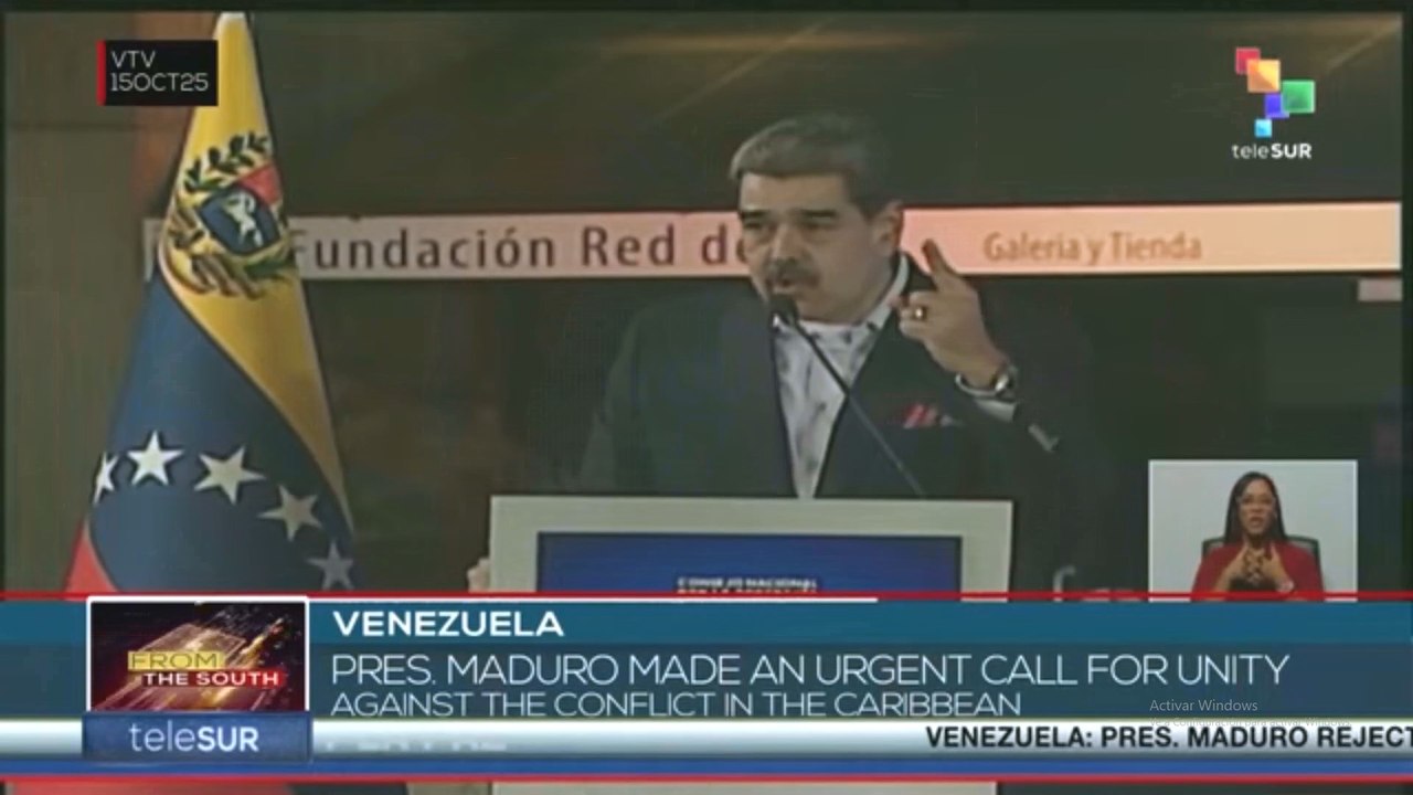 President Nicolas Maduro rejected the regime changes and coups d’état promoted by the CIA