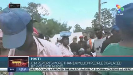 Haiti, IOM reports over 1.4 million people displaced by violence in 2025