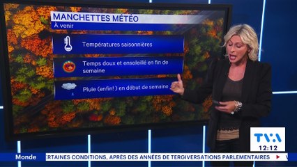 TVA Nouvelles CHAU 12h 16 octobre 2025