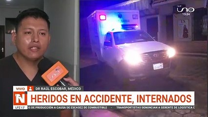 SCZ: ya son dos fallecidos y 15 heridos en accidente