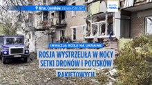 Dziesiątki rannych po wystrzeleniu przez Rosję setek dronów i pocisków rakietowych na Ukrainę