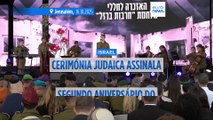Israel realiza cerimónia para assinalar dois anos do ataque do Hamas de 7 de outubro