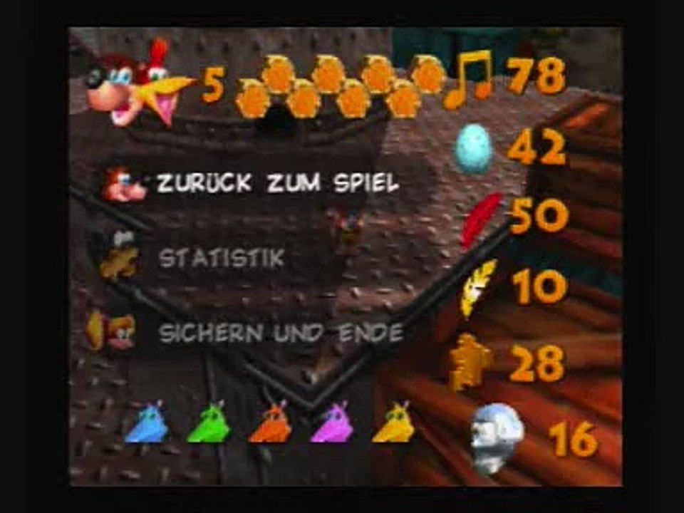 Let's Play Banjo-Kazooie (100% German) - Part 25 - Auf dem Dampfer