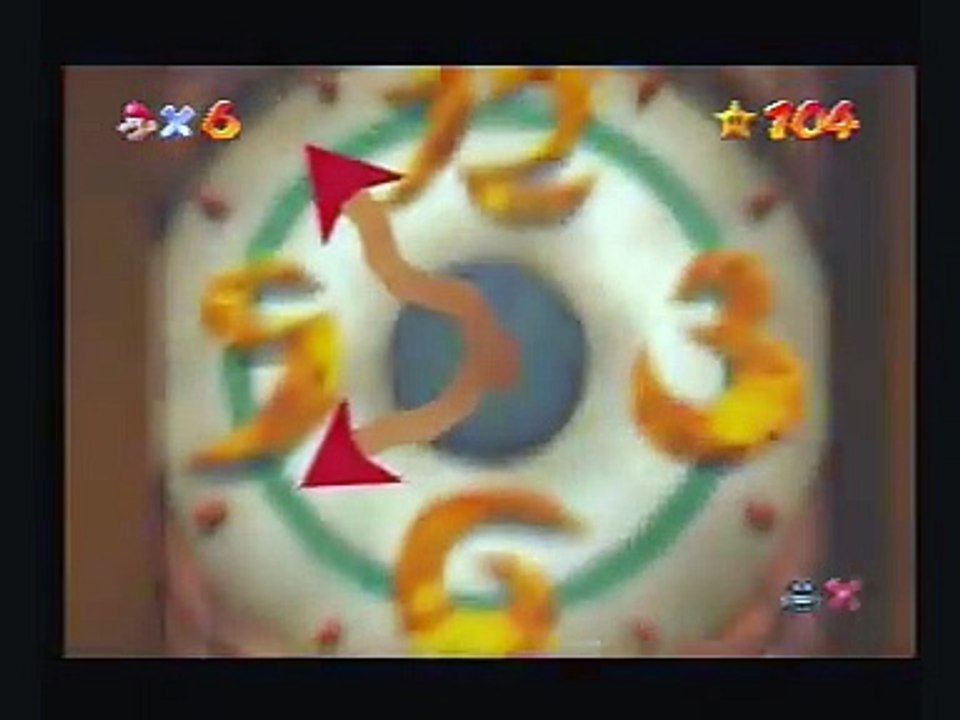 Let's Play Super Mario 64 (100% German) - Part 37 - Uhrenchaos