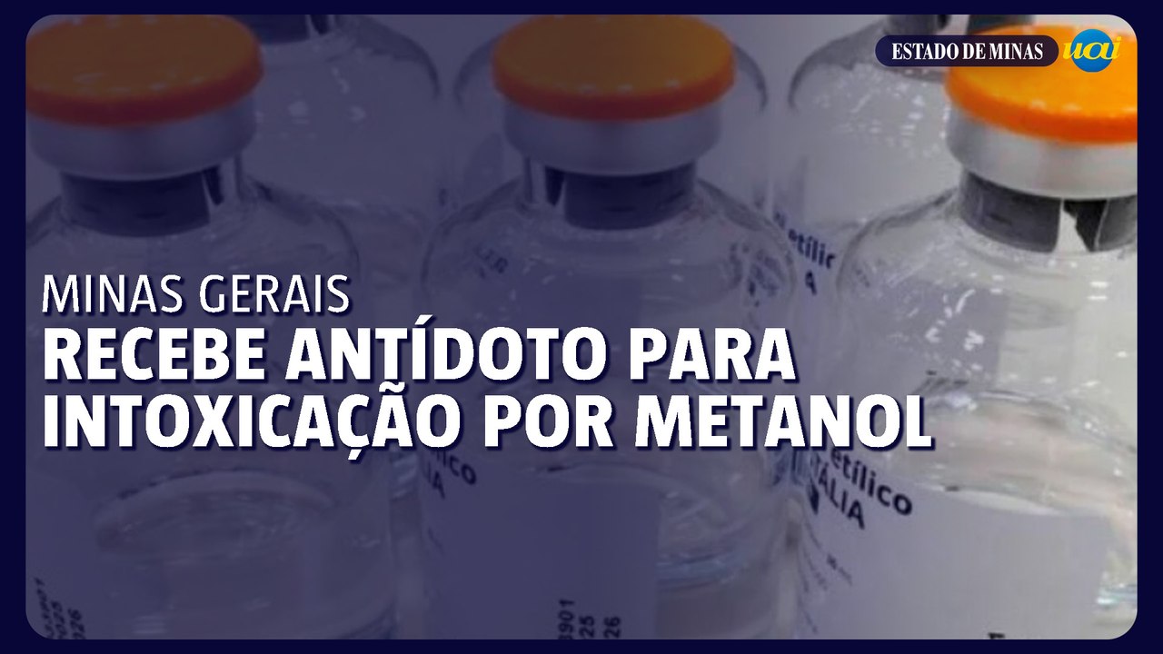 Minas recebe antídoto para tratamento de intoxicação por metanol