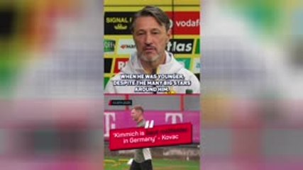 Kimmich is the best midfielder in Germany - Kovac
